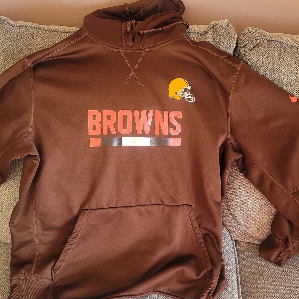 Nike XL Browns Hoodie